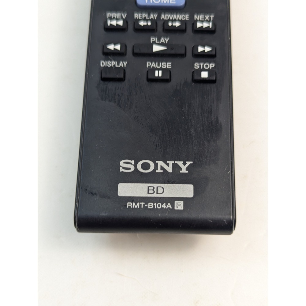 Sony RMT-B104A Blu-Ray‎ DVD Remote Control Genuine Tested - Picture 2 of 4